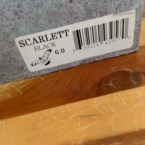 Freebird by Steven Scarlet Black custom shoes.